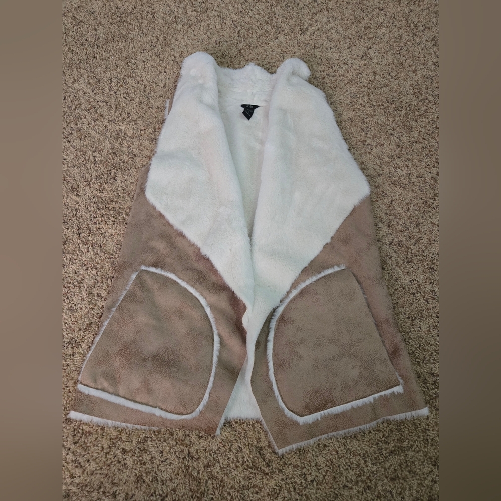 Cozy Faux Fur Vest with Pockets